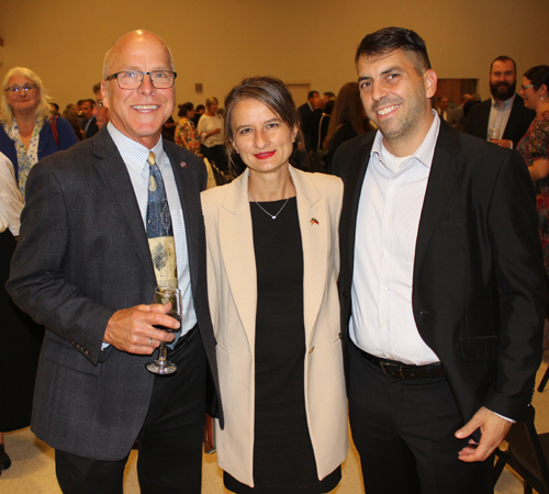 Group at Slovenian president event