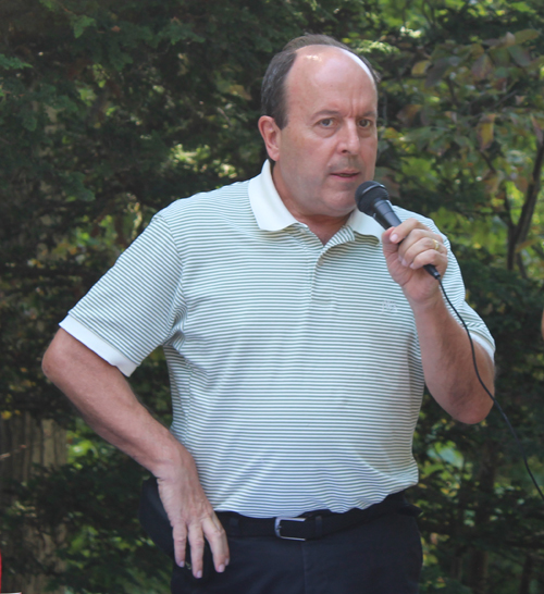 Bob Hopkins, President of the Slovenian Cultural Garden
