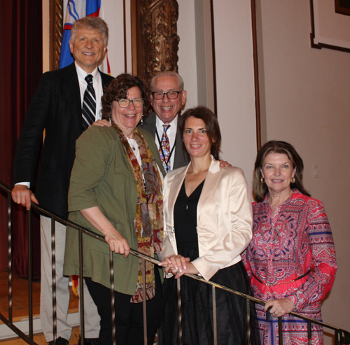 Consul General Cesarek and community leaders