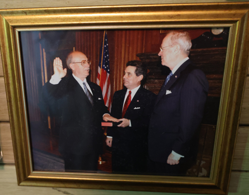 August Pust sworn in at the Supreme Court