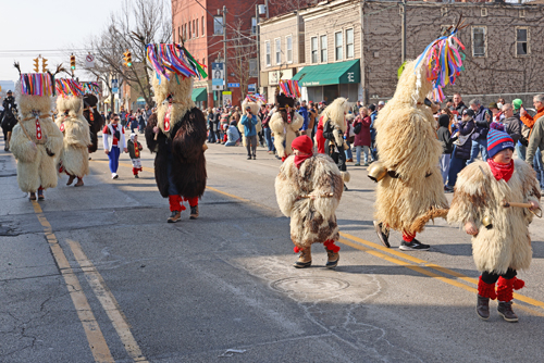 Kurenti at 2026 Kurentovanje Parade in Cleveland 