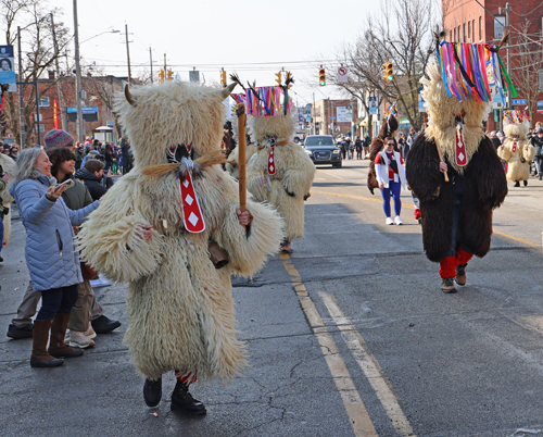 Kurenti at 2026 Kurentovanje Parade in Cleveland 
