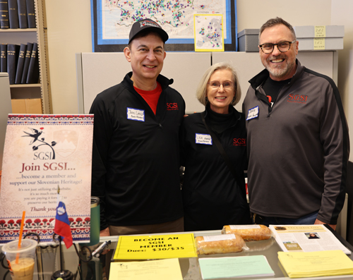 SGSI Volunteers sharing Slovenian Heritage