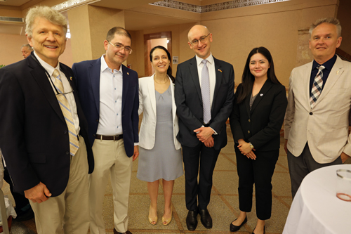 Slovenian Statehood celebration attendees