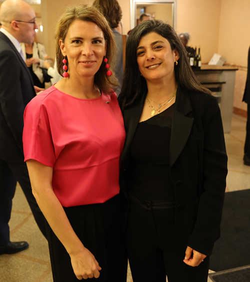 Suzana Cesarek and Zeina Chaif