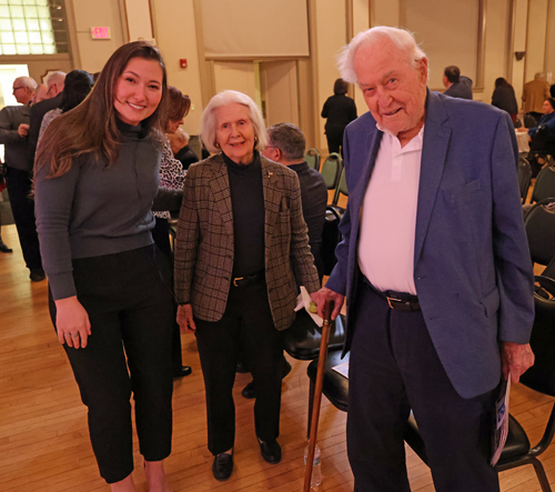 Faith Voinovich with Meredith Seikel and Dick Pogue