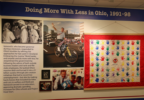 George Voinovich exhibit 