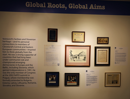 George Voinovich exhibit 