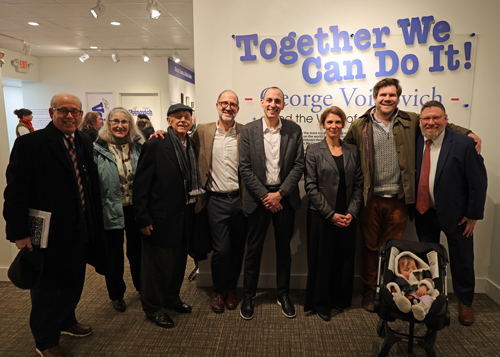 George Voinovich exhibit group