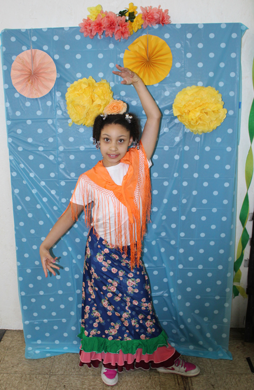 Young girl at Cleveland Feria