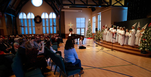 Santa Lucia concert 2018 in Cleveland by the Swedish community