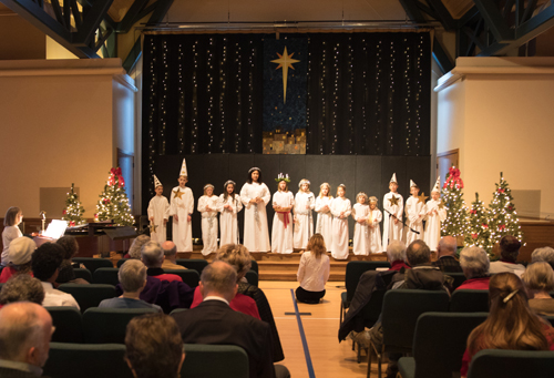 Santa Lucia concert 2018 in Cleveland by the Swedish community