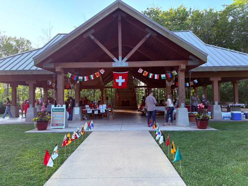 Swiss National Day pavillion