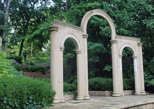 Arch of Palmyra in Syrian Cultural Garden