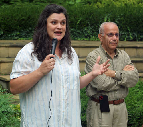 Diana Al-Hadid and Dr. Wael Khoury