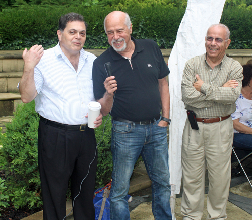 Adnan Mourany, Jamil Dayeh and Dr. Wael Khoury