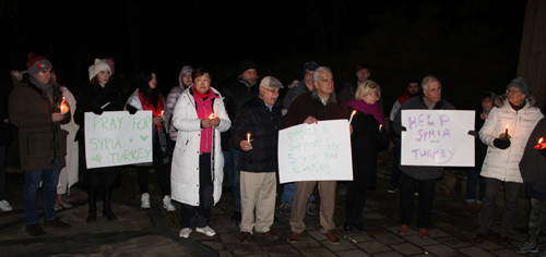 Group at vigil