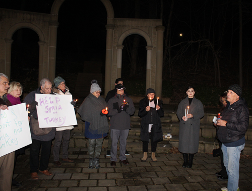 Syrian Garden vigil