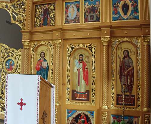 Porkova Ukrainian Greek Orthodox Church in Parma - inside