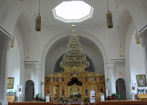 Porkova Ukrainian Greek Orthodox Church in Parma - inside