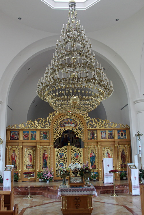 Porkova Ukrainian Greek Orthodox Church in Parma - inside