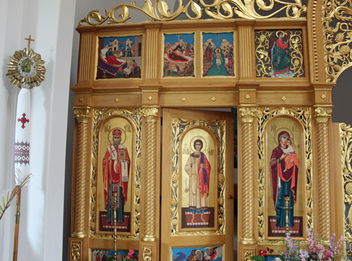 Porkova Ukrainian Greek Orthodox Church in Parma - inside