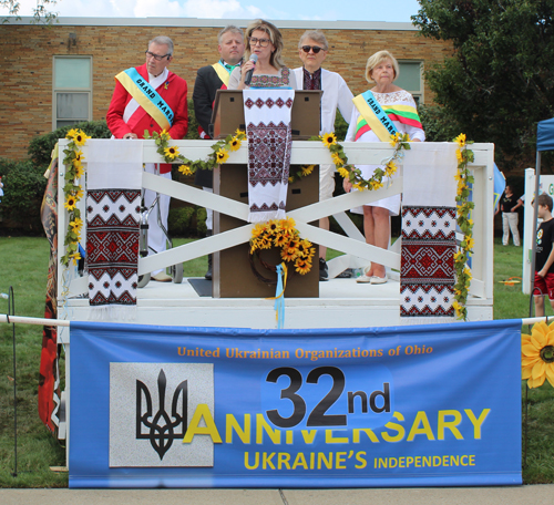 Ukrainian Independence Ceremony