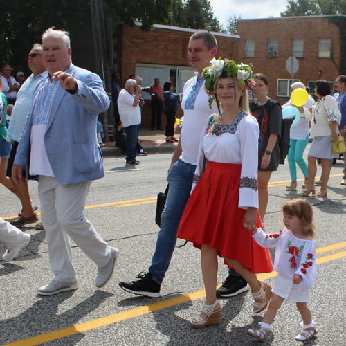 Ukrainian Independence Parade in Parma Ohio