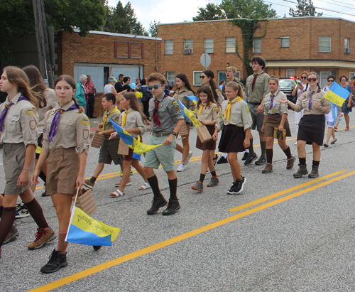 Ukrainian Independence Parade in Parma Ohio