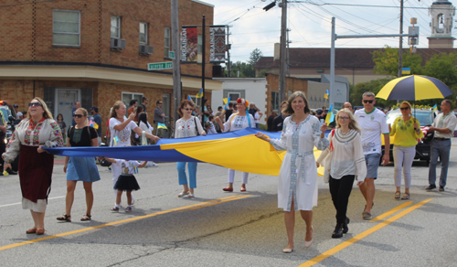 Ukrainian Independence Parade in Parma Ohio