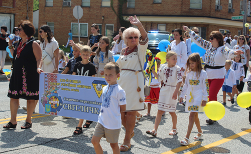 Ukrainian Independence Parade in Parma Ohio