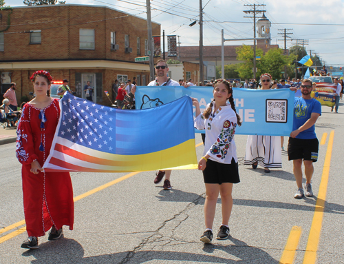 Ukrainian Independence Parade in Parma Ohio