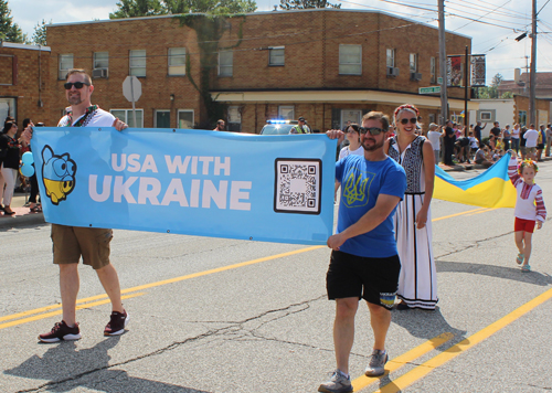 Ukrainian Independence Parade in Parma Ohio