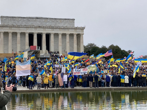 Washington DC rally for Ukraine