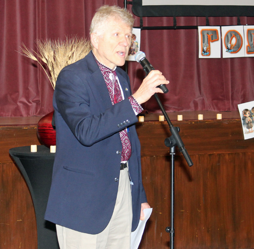 George Jaskiw introducing the film