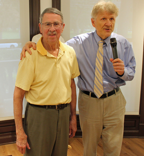 Andy Fedynsky and Dr. George Jaskiw