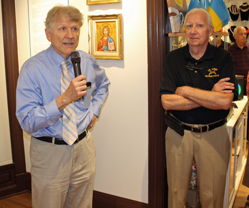 Dr. George Jaskiw and Paul Burlij
