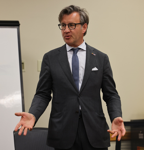 Gediminas Varvuolis, Ambassador of the Republic of Lithuania to the United States