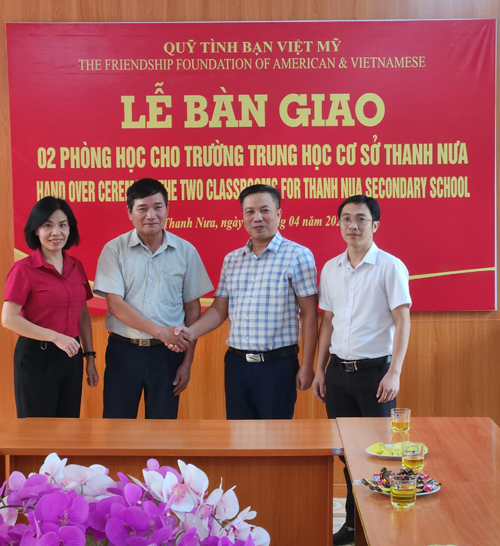 New school in Vietnam built by Friendship Foundation